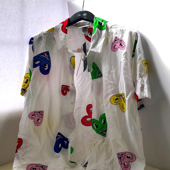 KEITH HARING Men’s dress shirt Ripple Junction M/M BNWT - Picture 3 of 6